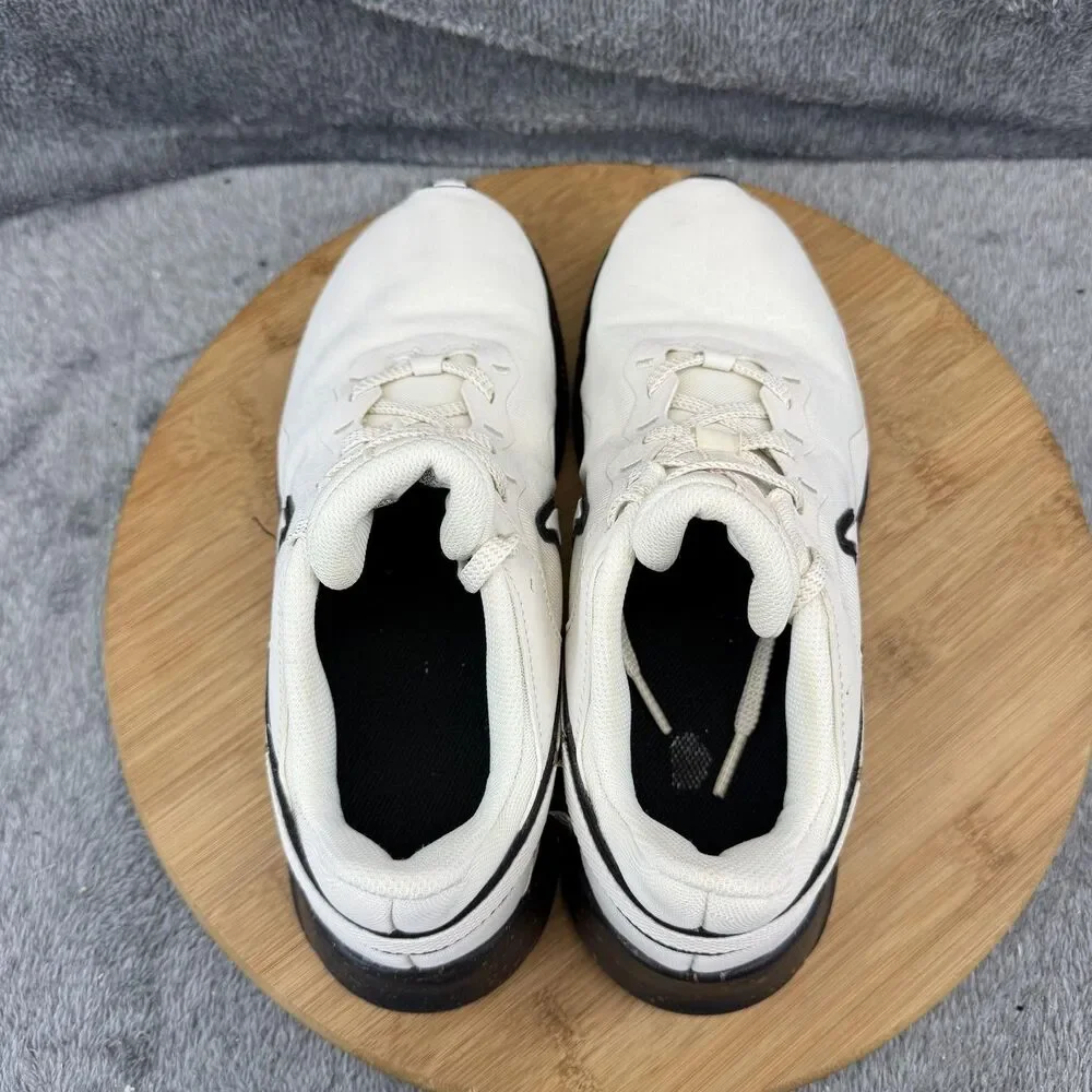 Nike Shoes Womens Size 8 White Black Mesh Training Gym Sneakers CZ3668-100